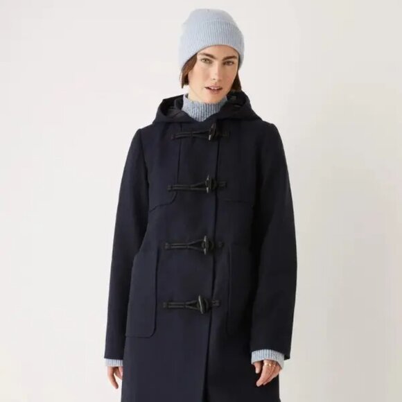 Frank and Oak navy duffle coat, size S, EUC - Picture 1 of 14